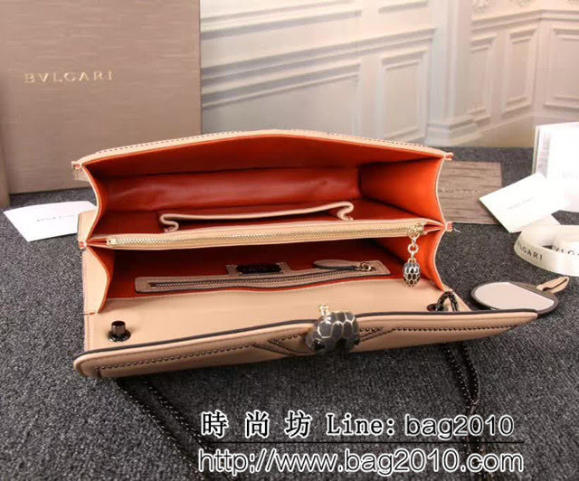 BVLGARI寶格麗 專櫃新品 Serpenti Forever 手腕款 雙層風琴包 789789 FYD1117